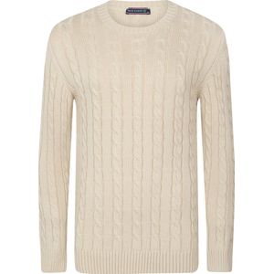 Felix Hardy Gebreide Trui - Sweater Heren Beige