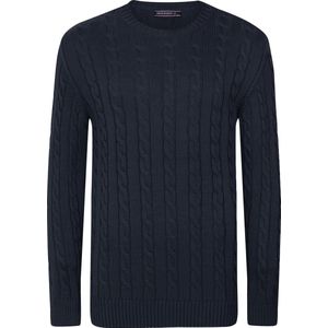 Felix Hardy - Gebreide Trui - Navy - Heren - 2XL