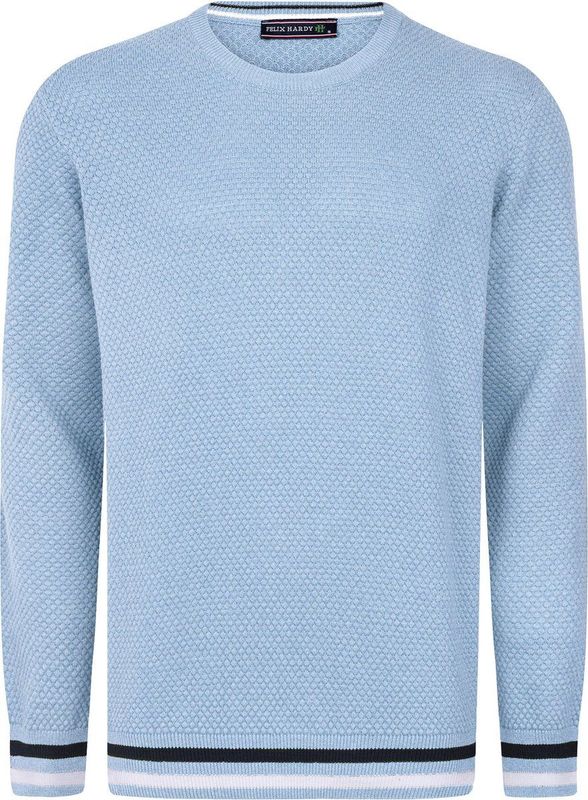 Felix Hardy Trui  blauw / zwart / wit