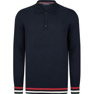 Felix Hardy Trui  navy / rood / wit
