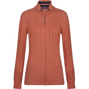 Felix Hardy Gebreide Cardigan - Vest Dames Zalmroze