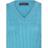 Felix Hardy Gebreide Trui V-Hals V Dames Babyblue
