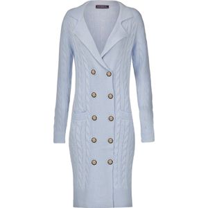 Felix Hardy - Knoopjurk - Dames - Babyblauw