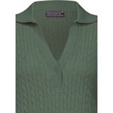 Felix Hardy Gebreide Jurk 100% Katoen Dames Groen - L