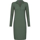 Felix Hardy Gebreide Jurk 100% Katoen Dames Groen - L