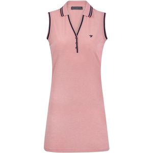 Felix Hardy - Jurk - Donkerblauw / Lichtroze - Katoen - Mouwloos