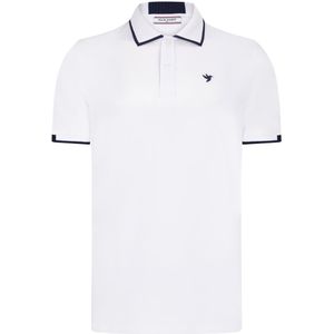 Felix Hardy - Polo Shirt - Wit - Korte Mouw - Katoenen Pique
