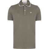 Felix Hardy - Polo Shirt - Khaki - Korte Mouw - Katoenen Pique