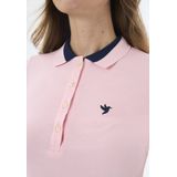 Felix Hardy - Jurk - Roze - Katoenen - Korte Mouw - Knielengte