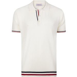 Felix Hardy - Polo Shirt - Ecru - Korte Mouwen - 100% Katoen