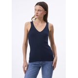 Felix Hardy - Top - Ecru/Navy/Wit - 3 Pack - Mouwloos - Aansluitende Pasvorm