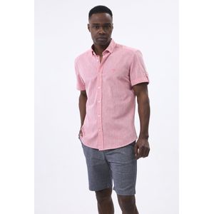 Felix Hardy - Linnen Katoen Blend Shirt - Overhemd - Roze