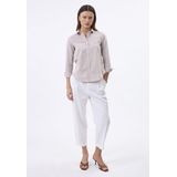 Felix Hardy - Blouse - Beige - Klassieke Blouse - Lange Mouw