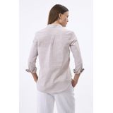 Felix Hardy - Blouse - Beige - Klassieke Blouse - Lange Mouw