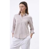 Felix Hardy - Blouse - Beige - Klassieke Blouse - Lange Mouw