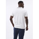 Felix Hardy - Overhemd Knit - Ecru - Katoen - Korte Mouw Heren