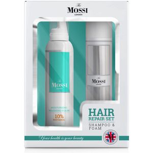 The Mossi London - Hair Loss Shampoo + Washing Foam - Hair Repair Set