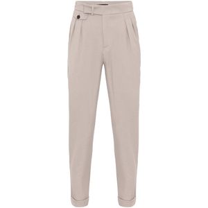 Antioch - Bandplooibroek - Lichtbeige - 7/8 lengte - Tapered