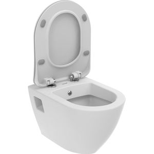 Furni24 Terra hangend toilet met hygiënedouche, wit