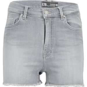 LTB - CAROLA - Korte Broek - Grey Denim - High Waist - Regular Fit