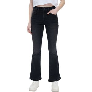 LTB - Jeans - Zwart - Katoen met Stretch - Hoge Taille