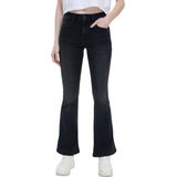 LTB Jeans Novi Dames Flared Jean - Zwart - Oriane Wash