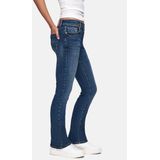 LTB - Damesjeans - Bootcut - Blauw - Katoenmix - Mid Rise