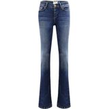 LTB - Damesjeans - Bootcut - Blauw - Katoenmix - Mid Rise