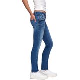 LTB Molly 200 Damesjeans - Slim Low Rise - 5 Zakken - Donkerblauw