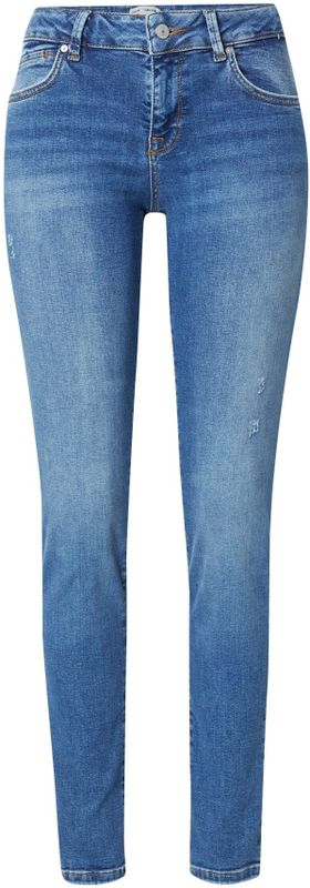 LTB - Jeans - Blauw - Skinny - Heavy Washed - 5-pocket-style