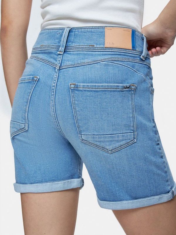 LTB - Denim Regular Waist Short - Blauw - Korte Broek