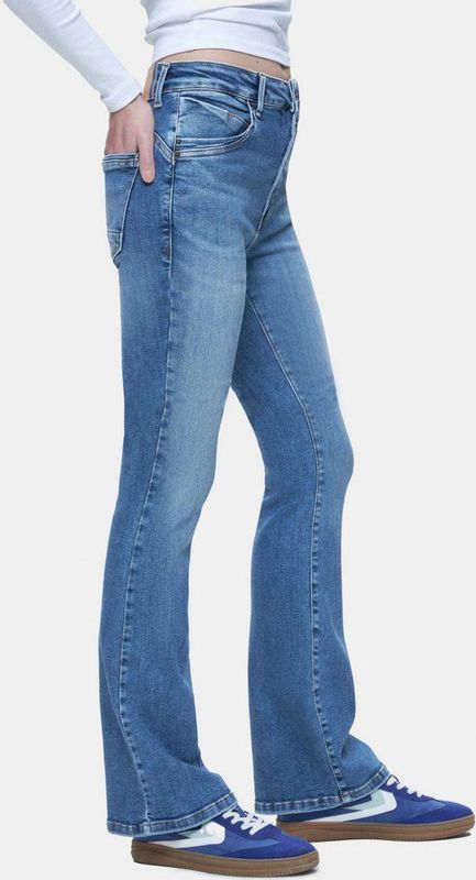 LTB - Jonna - Damesjeans - Bleached Wash - Flared Pasvorm