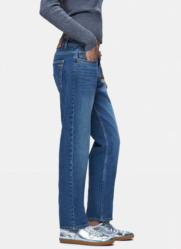 LTB - Fallon - Jeans - Blauw - Rechte Pasvorm - Mid-Rise