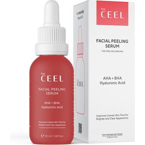 The CEEL- AHA+BHA Egaliserende & Vernieuwende Rode Peeling Serum