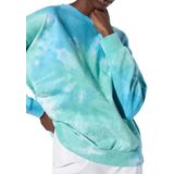 No Matter What - Sweatshirt - Lichtblauw Lichtgroen Offwhite - Ronde Hals - Lange Mouw