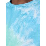 No Matter What - Sweatshirt - Lichtblauw Lichtgroen Offwhite - Ronde Hals - Lange Mouw