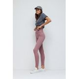 Leggings - Effen - Jersey - High Waist - 7/8 Lengte