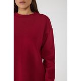 Sweater - Effen - Sweatstof - Normale Pasvorm - Lange Mouw