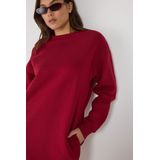 Sweater - Effen - Sweatstof - Normale Pasvorm - Lange Mouw