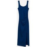 Jerseyjurken - Effen - Jersey - Mouwloos - 7/8 Lengte