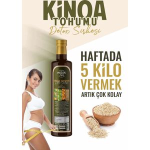 Melek Ana - Detox Azijn - 250 ml - Helpt Oedeem te Verlichten en Af te Vallen