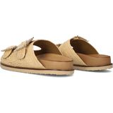 Inuovo - 396027 - Dames Slippers - Beige - Leer