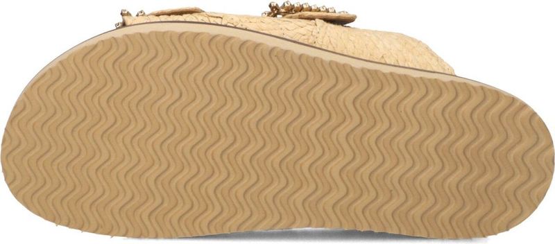 Inuovo - 396027 - Dames Slippers - Beige - Leer