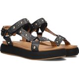 Inuovo - A96001 - Sandalen - Zwart - Leren Binnenkant
