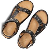 Inuovo - A96001 - Sandalen - Zwart - Leren Binnenkant