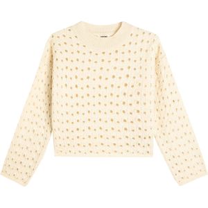 Mobiel - Ronde Kraag - Sweater - Normaal - Lange Mouw