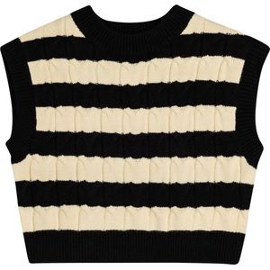 Ronde kraag Haar Vlecht Sweater