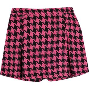 Plooirok - Geplooid - Kraaienpoot - Normale Taille - Korte Rok - Shortslengte