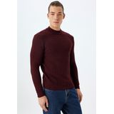 Koton - Trui - Bordeaux - Normale Pasvorm - Lange Mouw