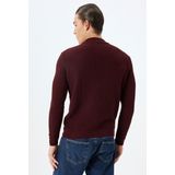 Koton - Trui - Bordeaux - Normale Pasvorm - Lange Mouw